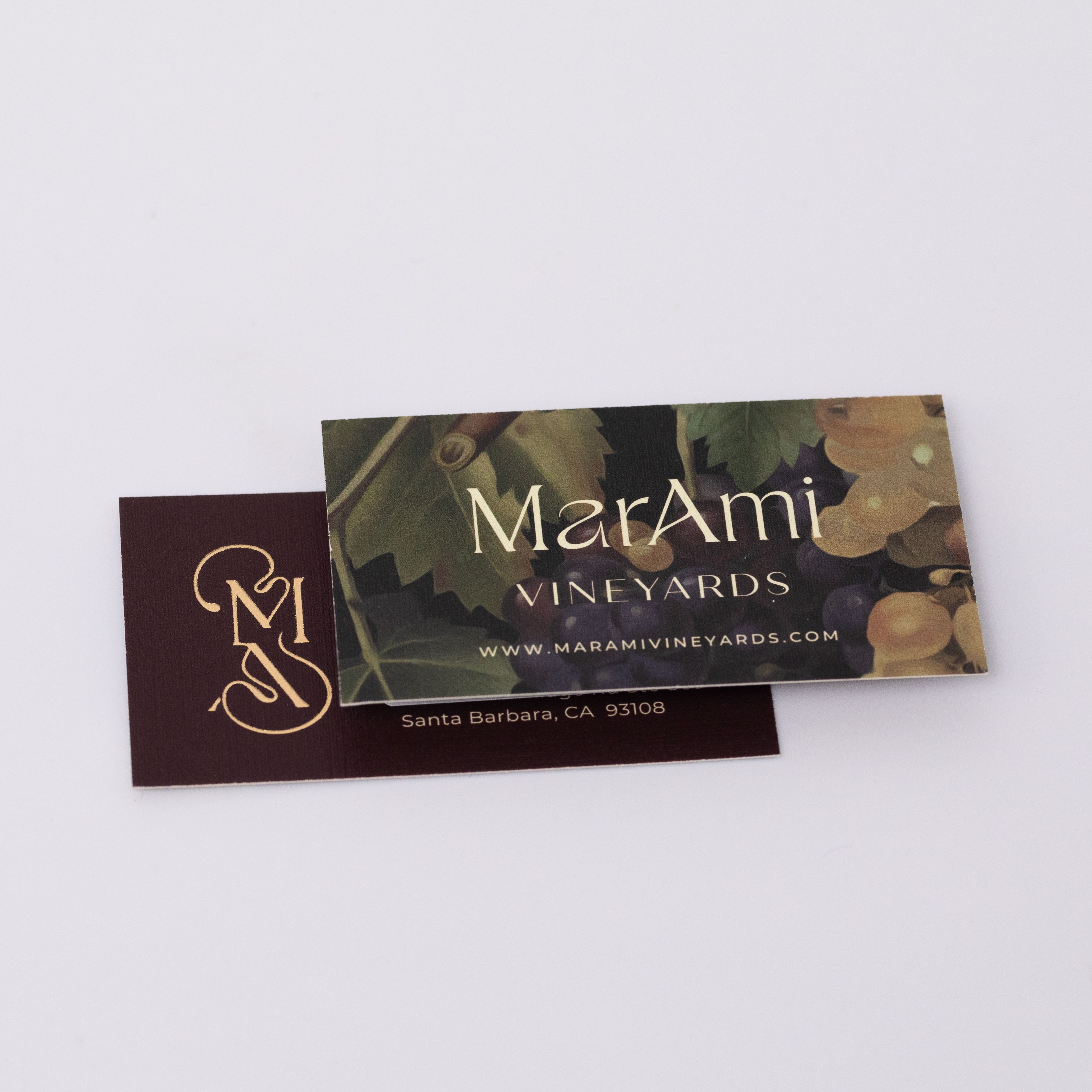 Premium printed folder and card set
