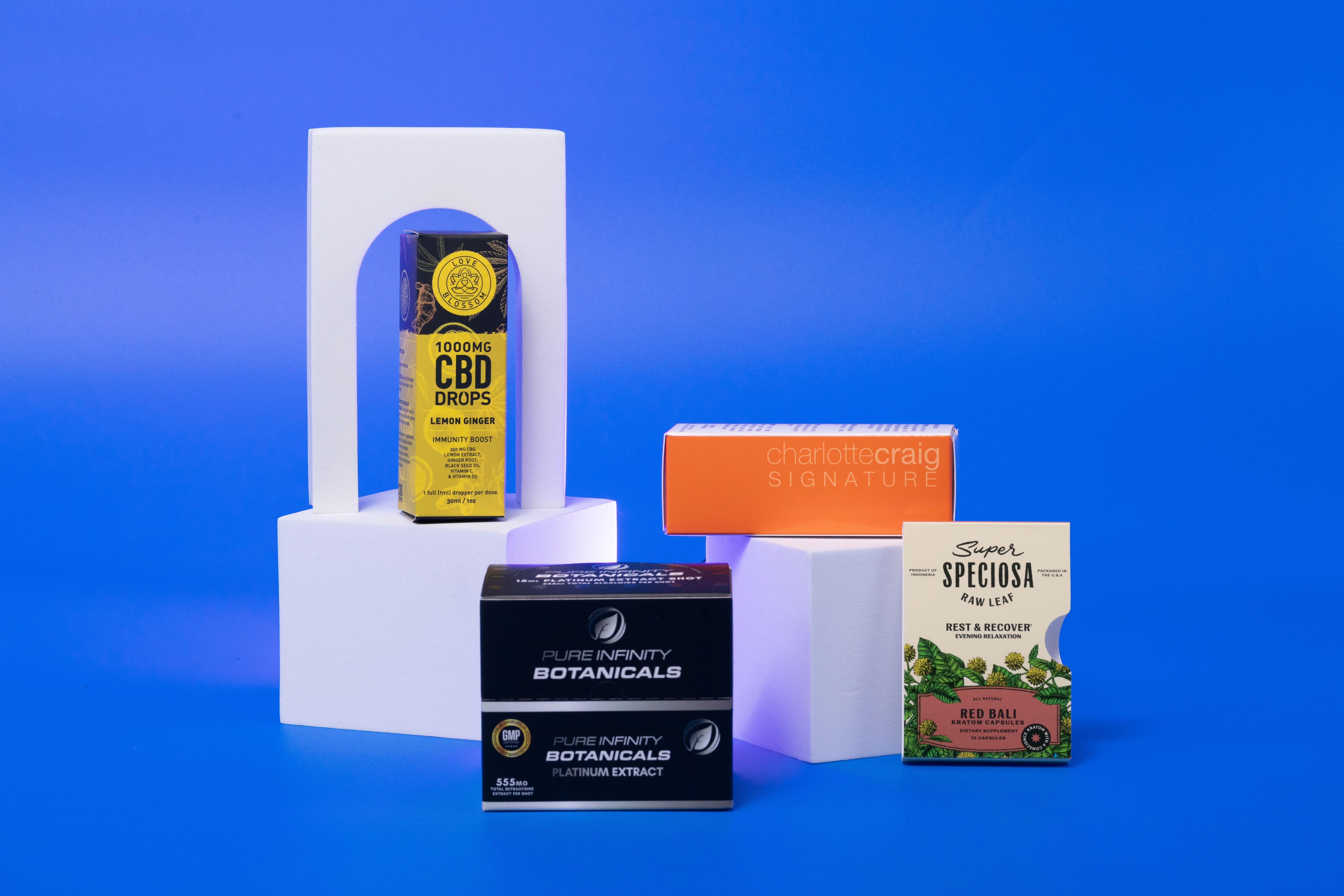 Custom size and specialty packaging examples.