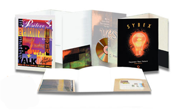 Tri-Panel Folders - 1 Side