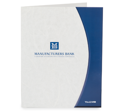 Economy Folders - 1 Imprint