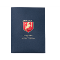 Linen Folders - 2 Imprints