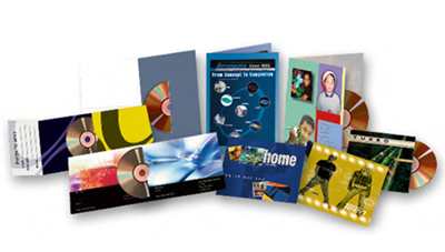 CD/DVD Holders - 4 Color