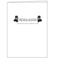 Light & Natural Folders - 1 Imprint