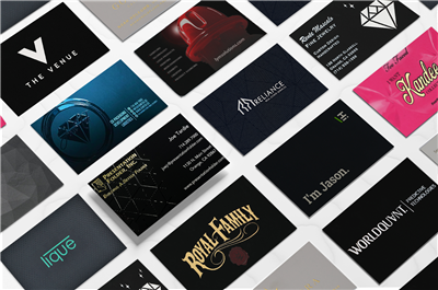 Business Cards - Raised UV