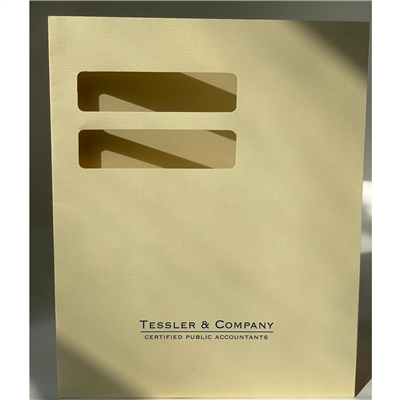 Tax Folders - Large Windows